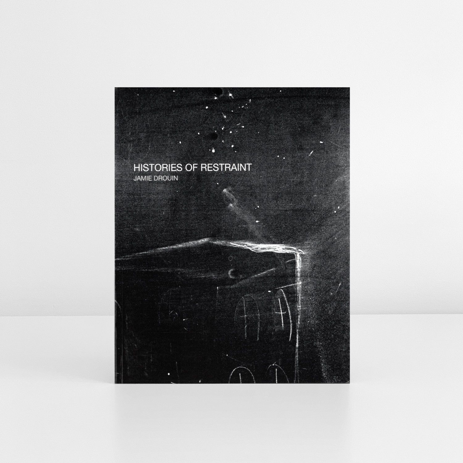 jamie-drouin-histories-of-restraint-book-cover-2010 Cover for Jamie Drouin's 2010 photobook titled Histories of Restraint